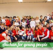 Children who do not speak have received voice thanks to the “Auchan for young people”